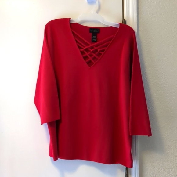 Lane Bryant V-Neck Sweater - 22/24 - Picture 1 of 6